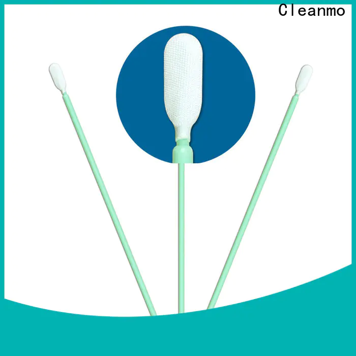 Cleanmo ESD-safe cleanroom q tips factory price for Micro-mechanical cleaning