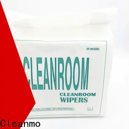 convenient electronic wipes 45% polyester factory price for equipements