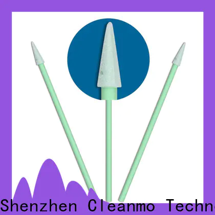 Cleanmo Polyurethane Foam mini cotton swabs supplier for Micro-mechanical cleaning