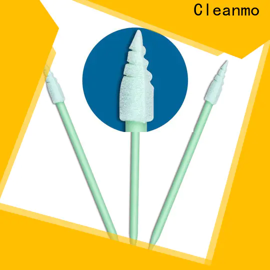 Cleanmo Custom OEM chlamydia swab factory price for excess materials cleaning