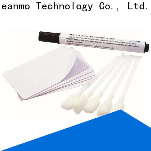 Cleanmo Bulk buy high quality Nisca cleaning cards supplier for PR5360LE TeamNisca ID Card Printers