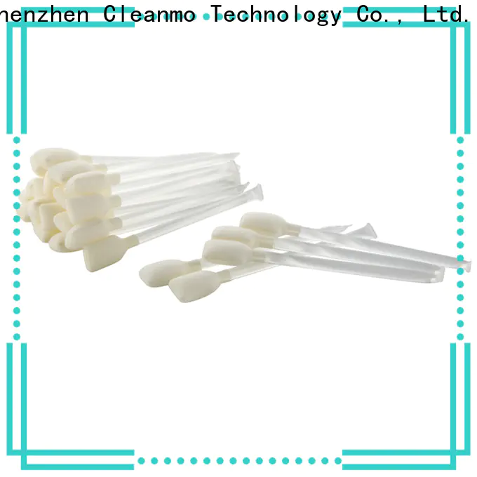 Cleanmo Bulk buy ODM solvent printer cleaning swabs wholesale for ID Card Printers