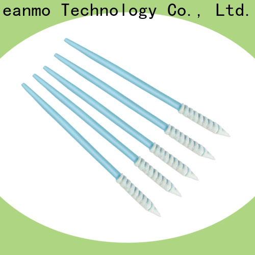 Cleanmo green handle Isopropyl Alcohol Swabs supplier for general purpose cleaning