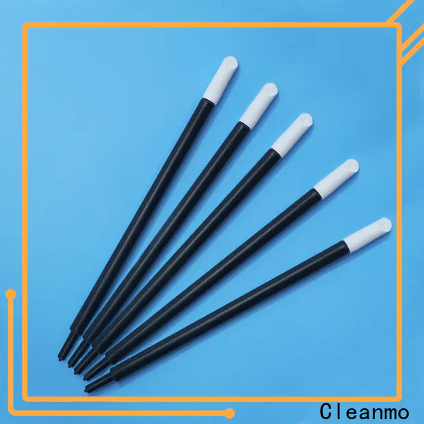 Cleanmo precision tip head up & up cotton swabs manufacturer for Micro-mechanical cleaning