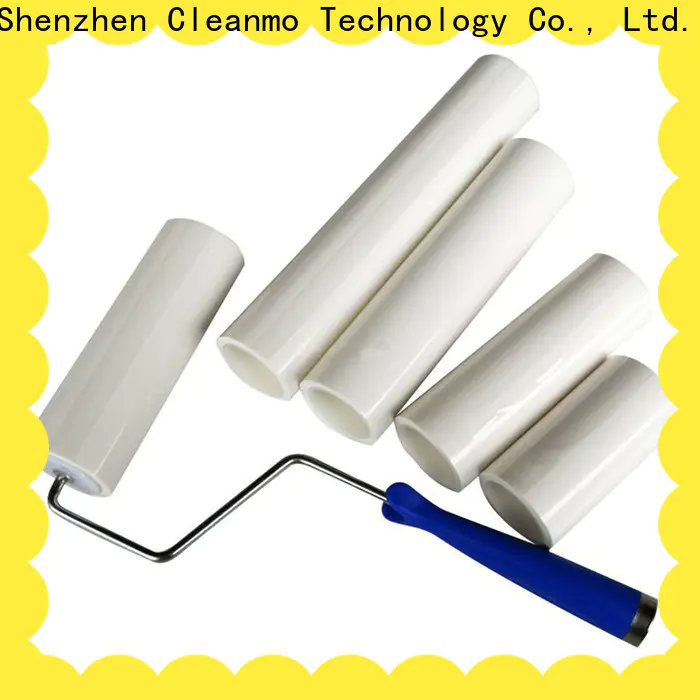 Cleanmo low density polyethylene film cleaning roller factory for ground
