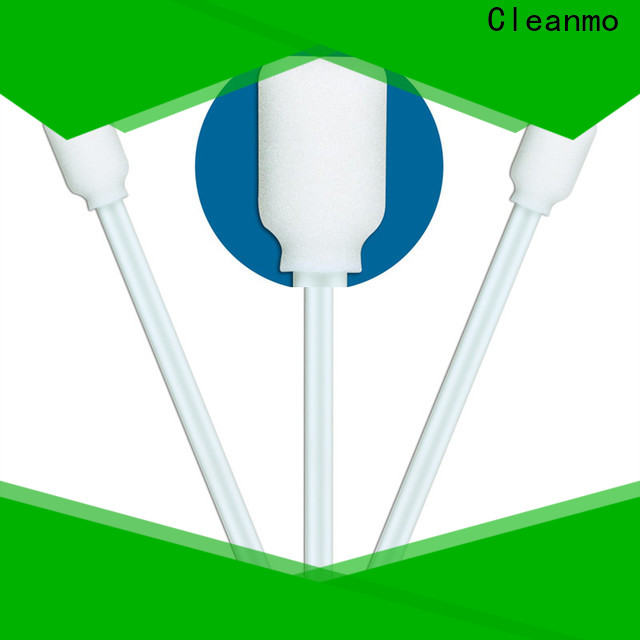 Cleanmo ESD-safe Polypropylene handle soft swab ear wax removal factory price for Micro-mechanical cleaning