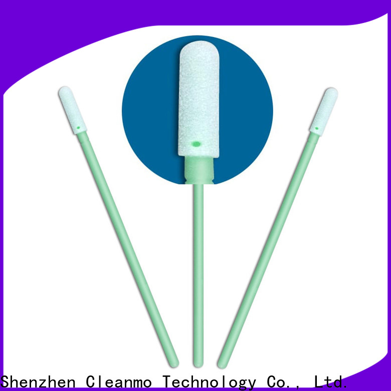 Wholesale high quality organic cotton swabs precision tip head manufacturer for Micro-mechanical cleaning