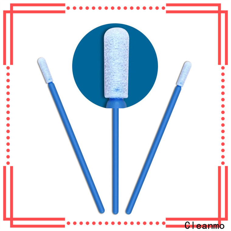 Cleanmo green handle power swabs supplier for general purpose cleaning
