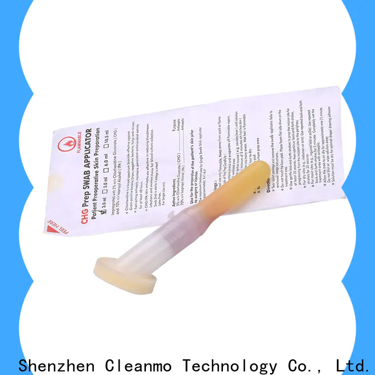 Cleanmo Custom cotton applicator manufacturer for biopsies