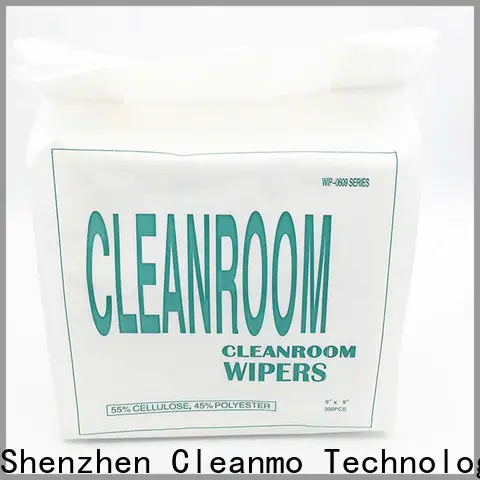 Cleanmo durable industrial wipes supplier for stainless steel surface