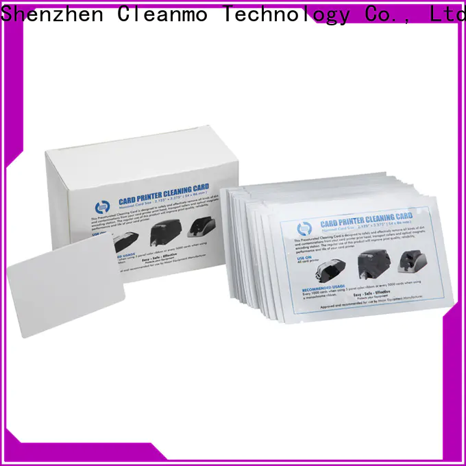 Cleanmo laminate hotel key card cleaner supplier for POS Terminal