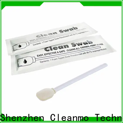 Cleanmo Sponge isopropyl alcohol Snap swabs factory for computer keyboards