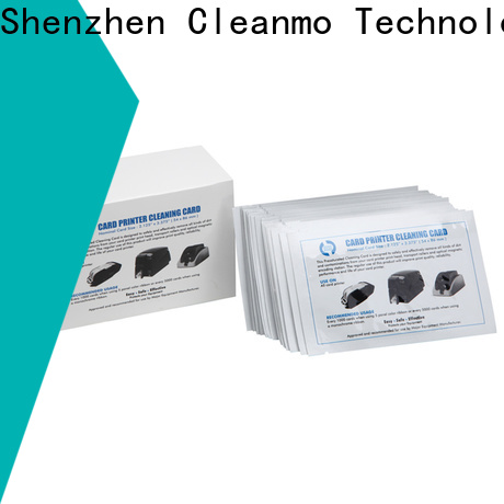 Cleanmo Wholesale zebra printer cleaning cards manufacturer for ID card printers