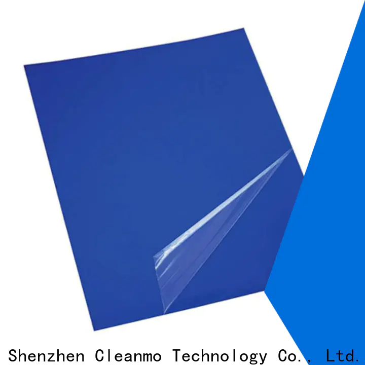 Cleanmo polystyrene film sheets floor sticky pads manufacturer for hospitality industry