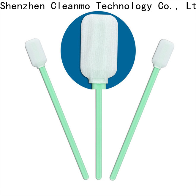 high quality Disposable Microfiber Swabs EDI water wash manufacturer for excess materials cleaning