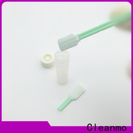 Cleanmo Double layered head sterile q tips factory price for the analysis of rinse water samples