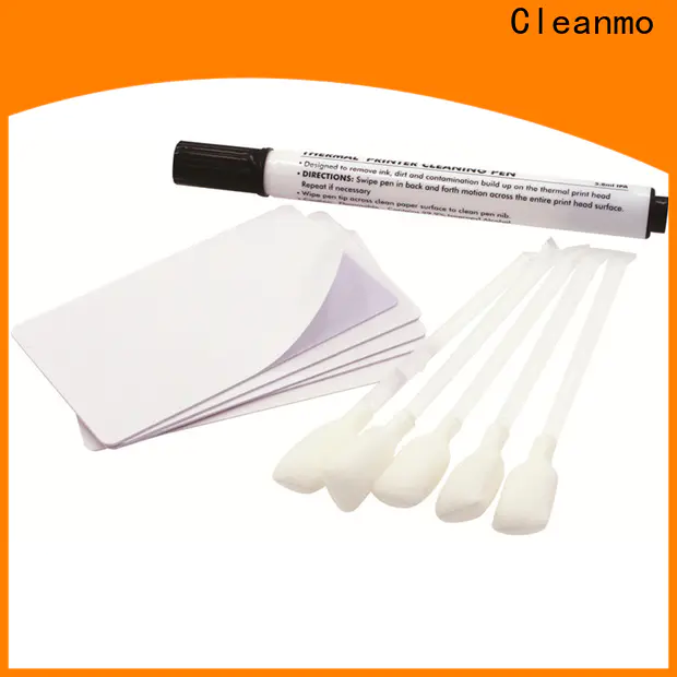 Cleanmo blending spunlace print cleaner wholesale for cleaning dirt