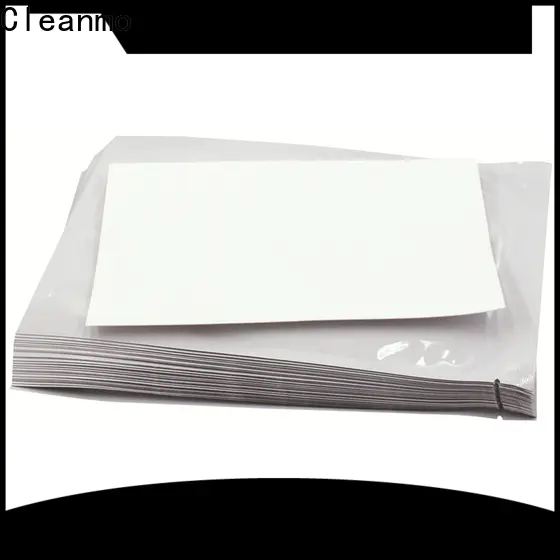 Cleanmo High and LowTack Double Coated Tape Evolis Cleaning cards wholesale for Evolis printer
