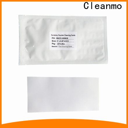 Cleanmo efficient credit card machine cleaning cards wholesale for Counting Equipment