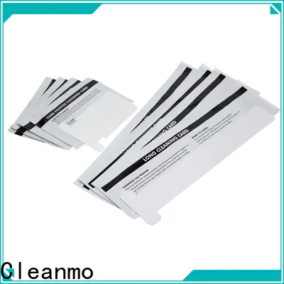 Cleanmo Custom high quality zebra cleaning card wholesale for Zebra P120i printer