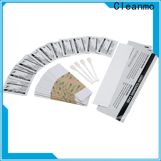 Cleanmo Non Woven deep cleaning printer supplier for Fargo card printers