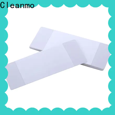 Cleanmo Hot-press compound Evolis Cleaning cards factory price for Cleaning Printhead