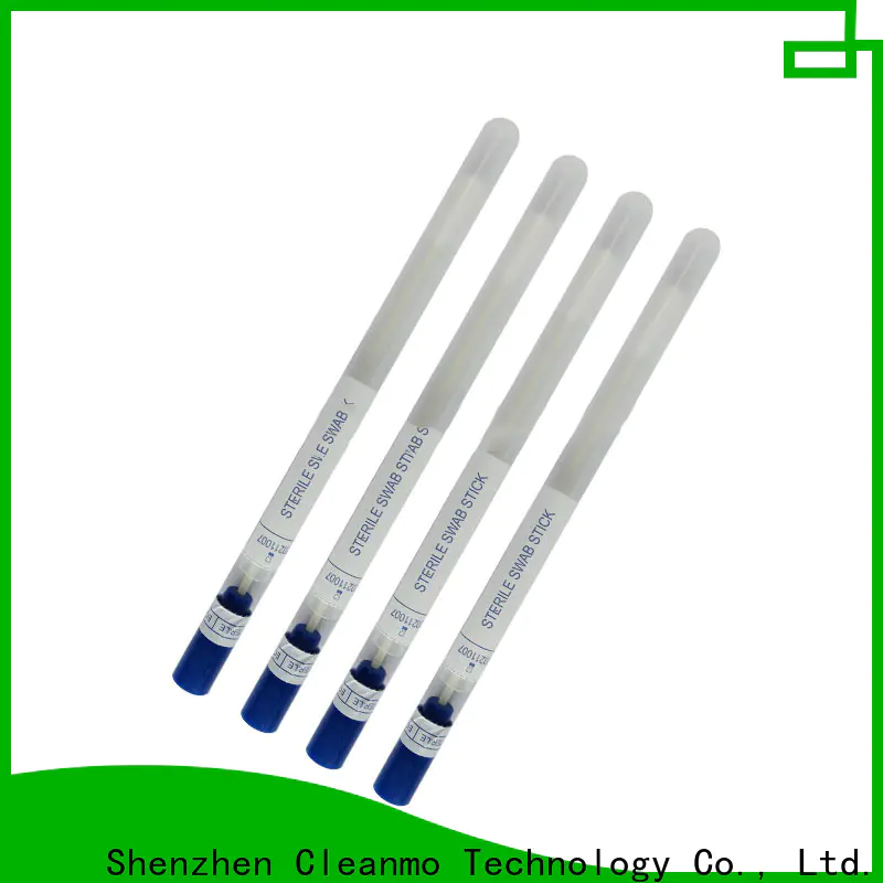Cleanmo frosted tail of swab handle sampling swabs manufacturer for hospital