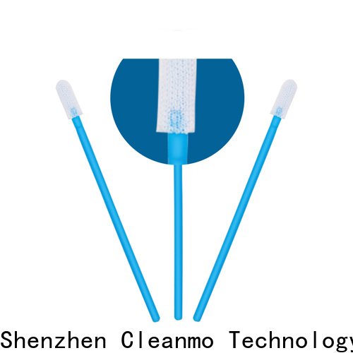 Cleanmo excellent chemical resistance texwipe polyester swabs wholesale for microscopes