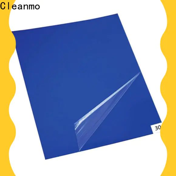 Cleanmo sensitive adhesive tacky mats supplier for cleanroom entrances