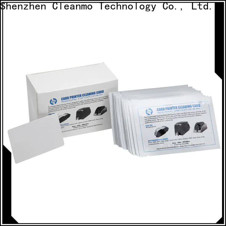 Cleanmo disposable printer cleaning products wholesale for HDP5000