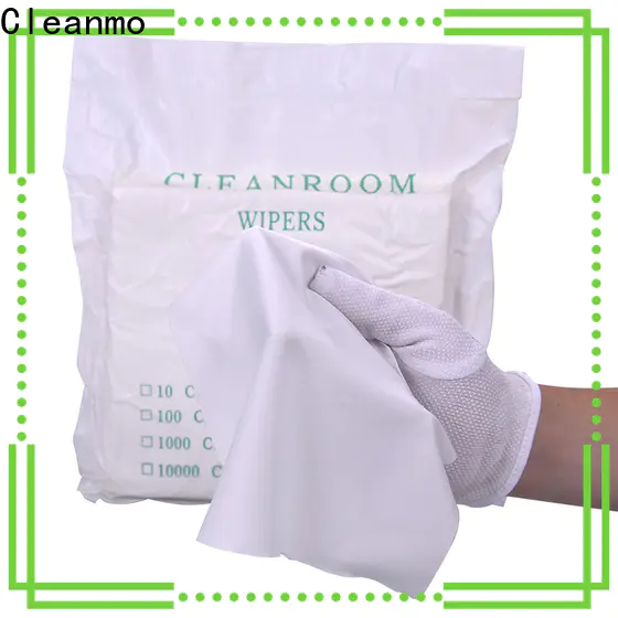 Cleanmo smooth microfiber lens wipes factory for chamber cleaning