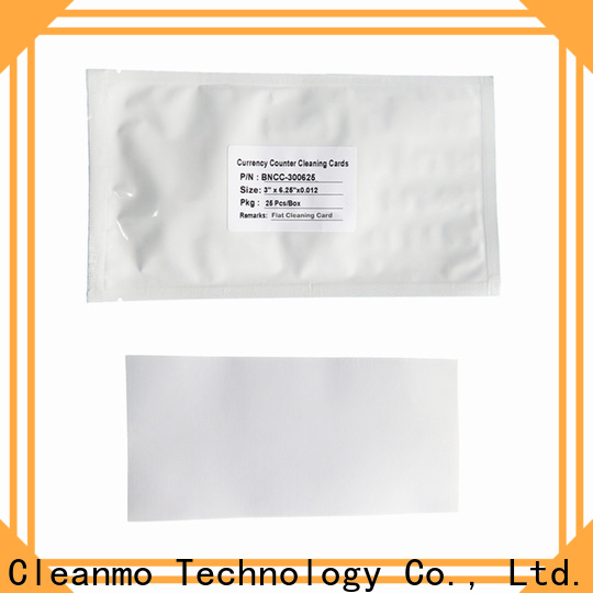 Cleanmo eftpos cleaning card factory price for Currency Counter