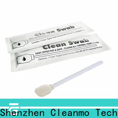 Cleanmo Wholesale ODM printhead cleaning swabs supplier for Card Readers