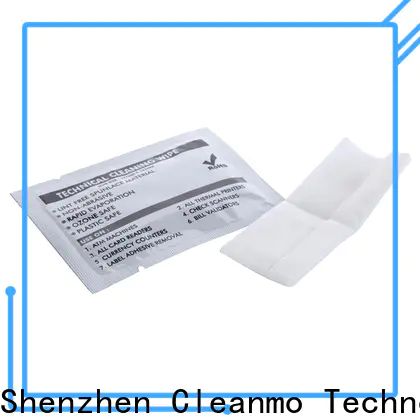 Cleanmo 60% Polyester printer wipes supplier for Check Scanners