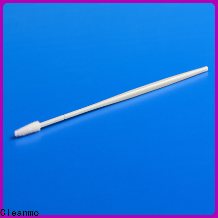Cleanmo frosted tail of swab handle nasopharyngeal nylon flocked swab factory for molecular-based assays