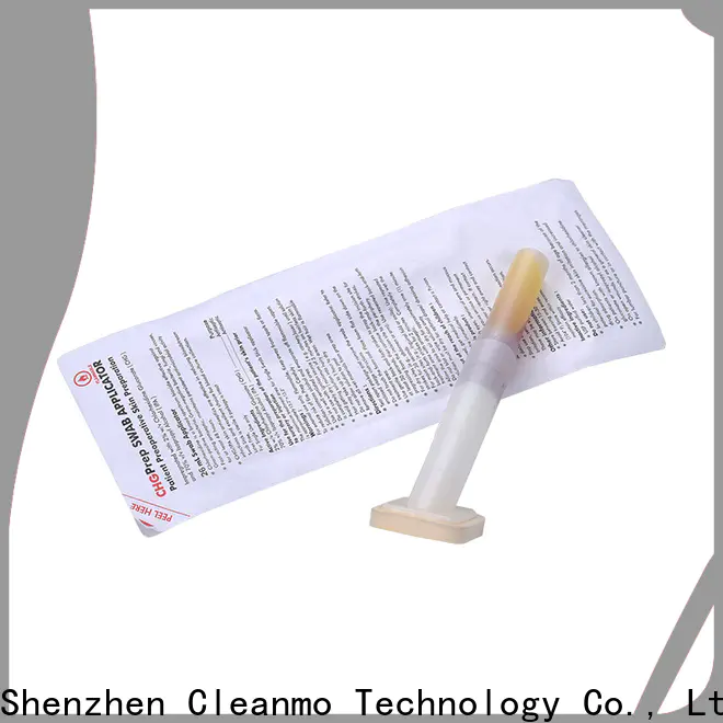 Cleanmo long plastic handle with 2% chlorhexidine gluconate surgical CHG applicator supplier for routine venipunctures