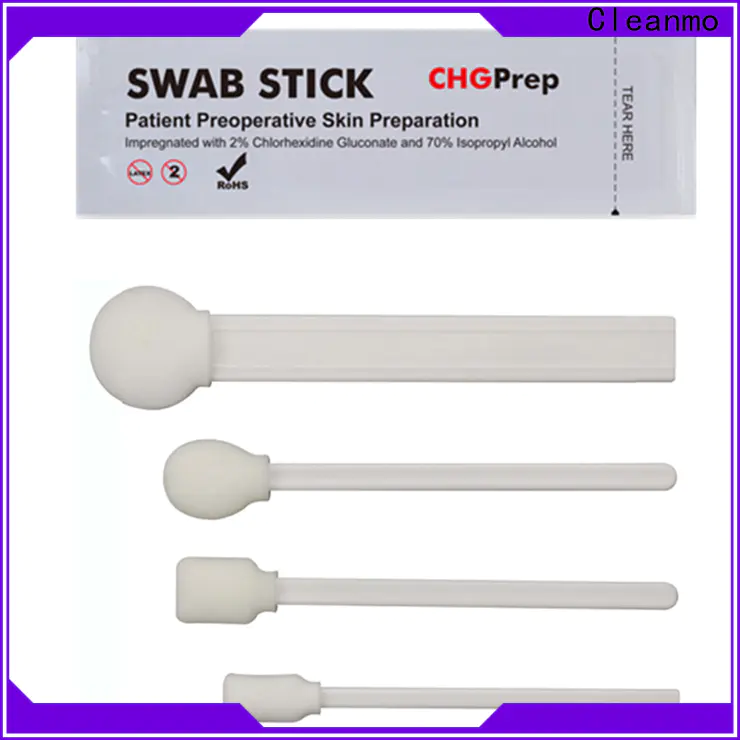 Cleanmo Bulk purchase OEM ipa swabs factory price for Surgical site cleansing after suturing