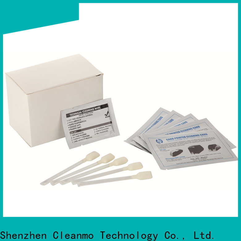 Cleanmo quick printer cleaning supplies manufacturer for ID card printers