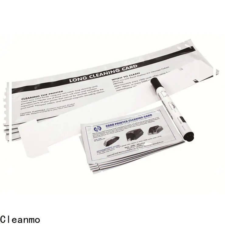 Custom Javeling cleaning cards Aluminum foil packing manufacturer for J430i Printers