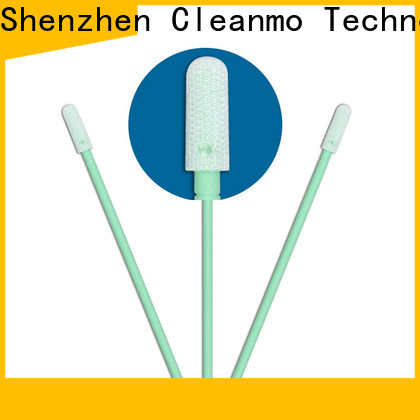 Cleanmo safe material sterile polyester swabs supplier for microscopes