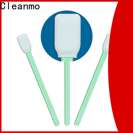 Cleanmo excellent chemical resistance dacron polyester swabs wholesale for microscopes
