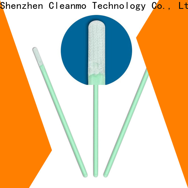 Cleanmo affordable microfiber swabs factory price for general purpose cleaning