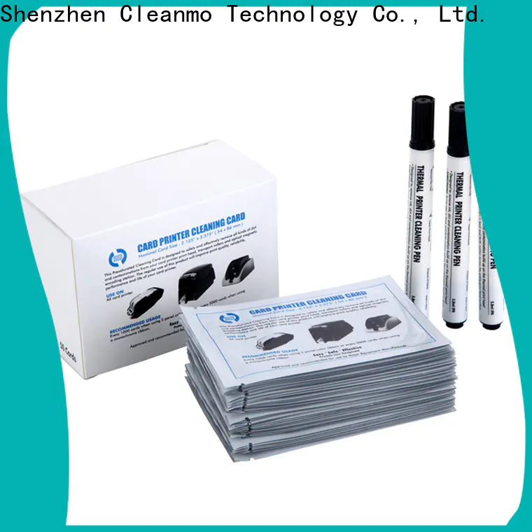 Cleanmo safe material magicard enduro cleaning kit factory for prima printers