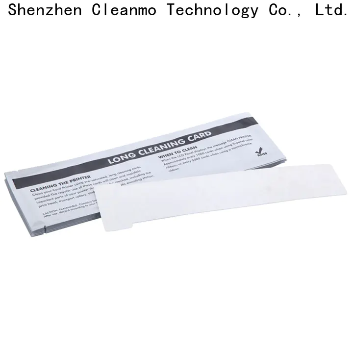 Cleanmo aluminium foil packing magicard enduro cleaning kit supplier for the cleaning rollers