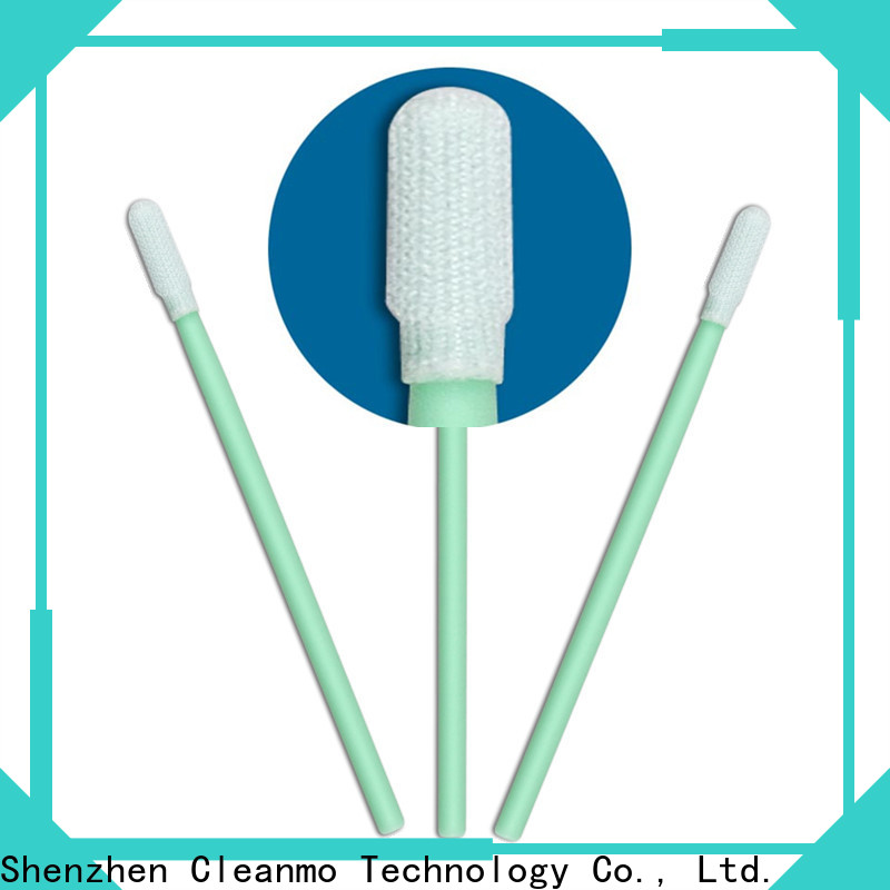 high quality cleanroom polyester swabs flexible paddle manufacturer for microscopes