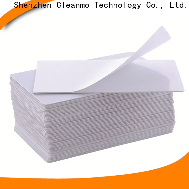 Cleanmo high quality laser printer cleaning kit supplier for ID card printers