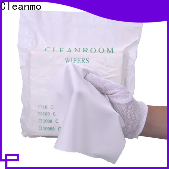 Cleanmo 70% Polyester microfiber cleaning cloth supplier for medical device products