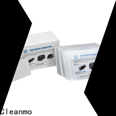 Cleanmo Bulk buy custom card reader cleaning card supplier for Smart Card Readers