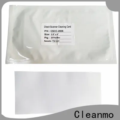 quick check reader cleaning cards broader width manufacturer for Canon CR-55 Check Scanner