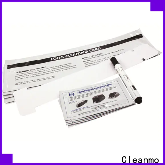 Cleanmo Aluminum foil packing Javeling cleaning cards wholesale for Javelin J360i printers